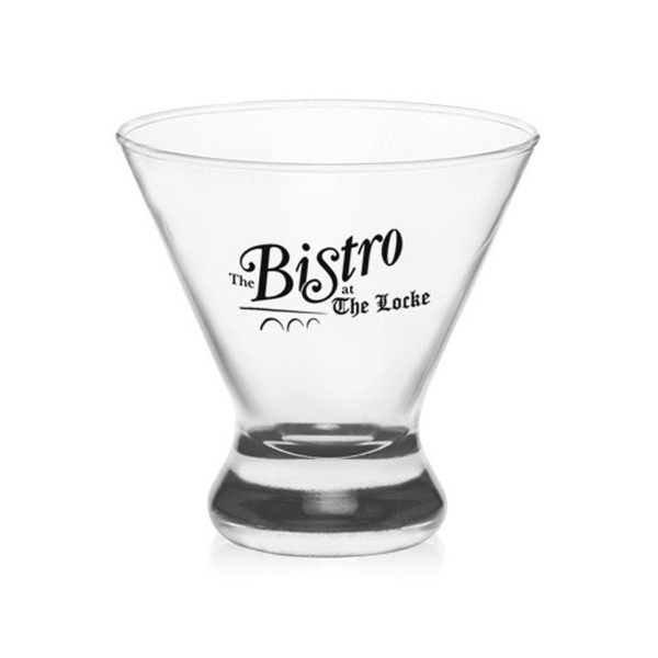 8.25 oz.  Cosmopolitan Stemless Martini Glasses - Image 6