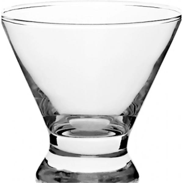 8.25 oz.  Cosmopolitan Stemless Martini Glasses - Image 11