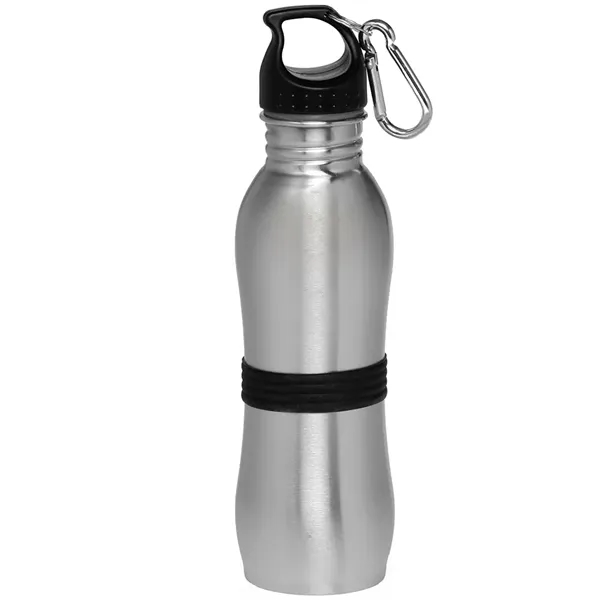24 oz. Stainless Steel With Rubber Grip Bottles - Image 2
