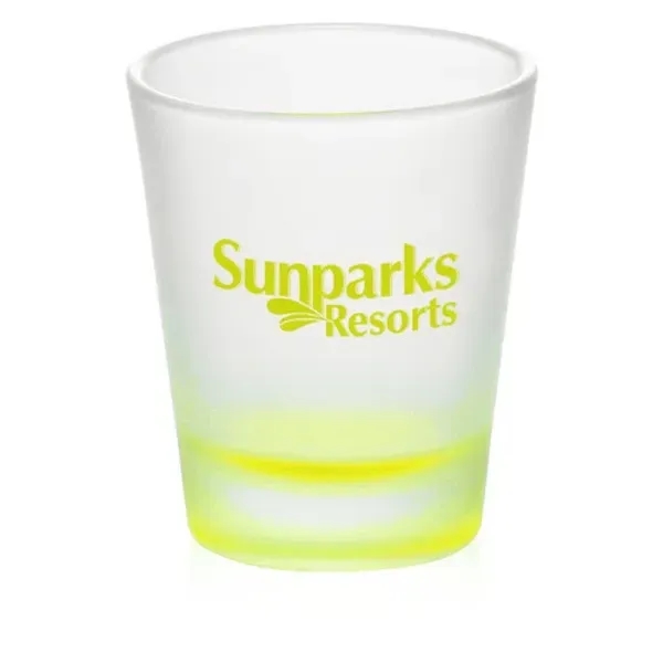 2 oz. Frosted Glass Shot Glasses - Image 2