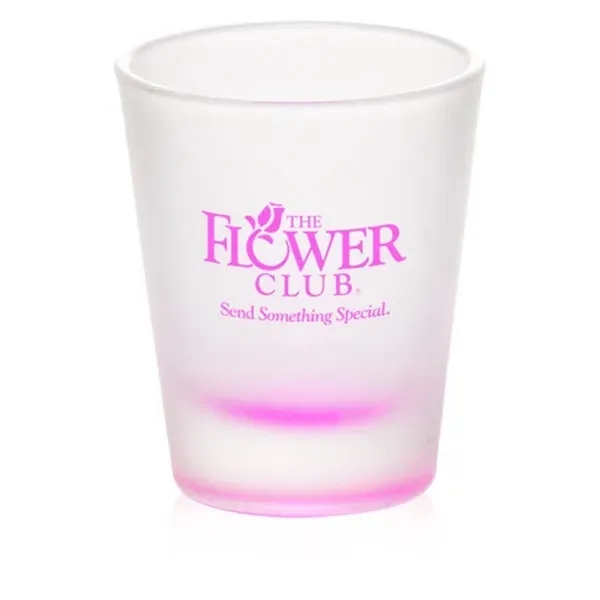 2 oz. Frosted Glass Shot Glasses - Image 3