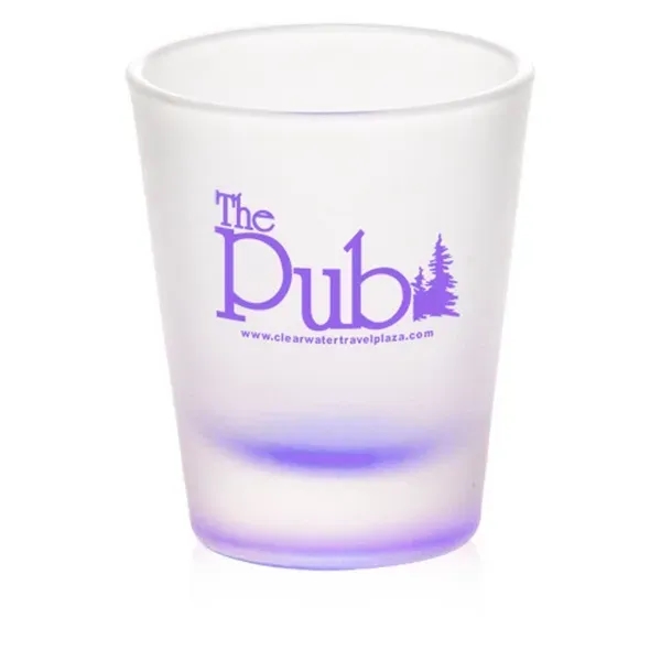 2 oz. Frosted Glass Shot Glasses - Image 4