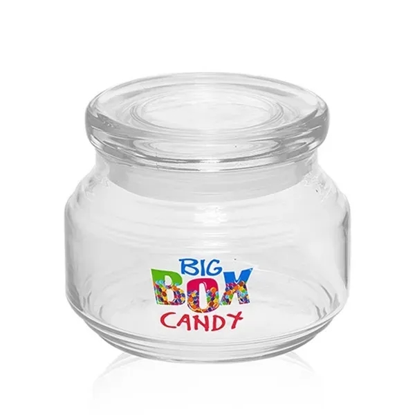 8 oz. ARC Flat Lid Candy Jars - Image 1