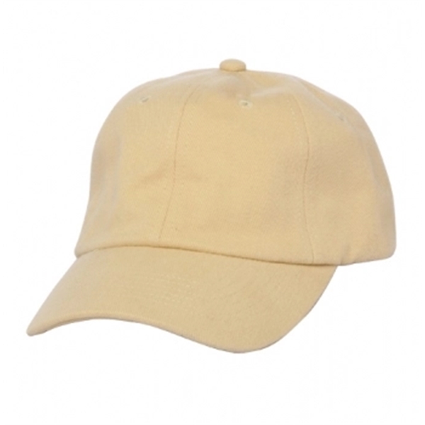 6 Panel Unconstructed Brushed Cotton Caps - Image 4