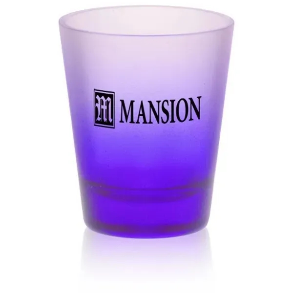 2 oz. Shot Glasses w Frosted Glass - Image 2