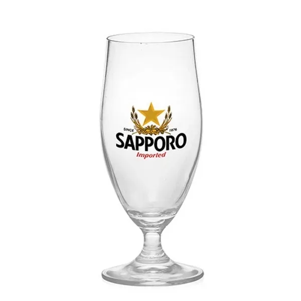 13 oz. Short Stem Tulip Goblet Beer Glasses - Image 1