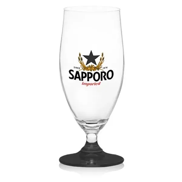 13 oz. Short Stem Tulip Goblet Beer Glasses - Image 4