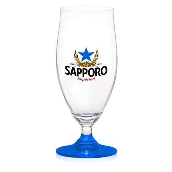 13 oz. Short Stem Tulip Goblet Beer Glasses - Image 5