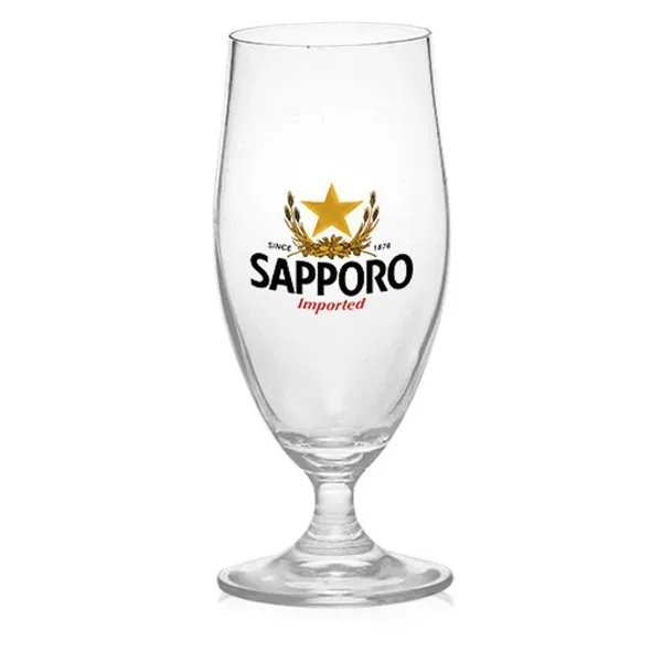 13 oz. Short Stem Tulip Goblet Beer Glasses - Image 6