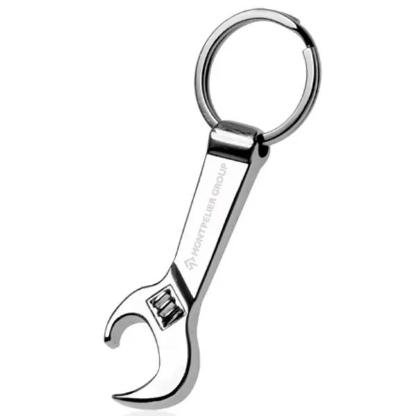 Metal Wrench Keychains - Image 1