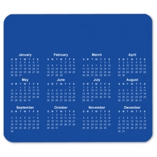 Customized Horizontal Calendar Mouse Pad - Image 7