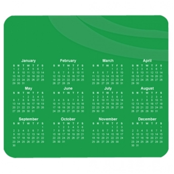 Customized Horizontal Calendar Mouse Pad - Image 8