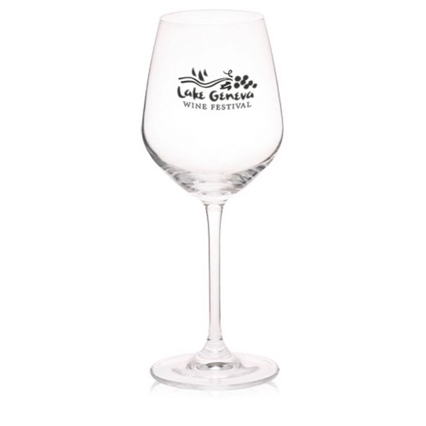 13 oz. Lead Free Crystal Customized Wine Glasses - Image 2