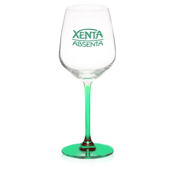 13 oz. Lead Free Crystal Customized Wine Glasses - Image 3