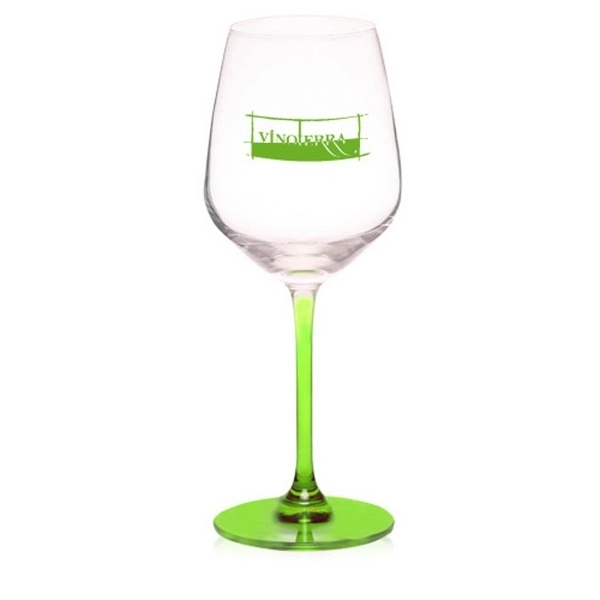 13 oz. Lead Free Crystal Customized Wine Glasses - Image 4