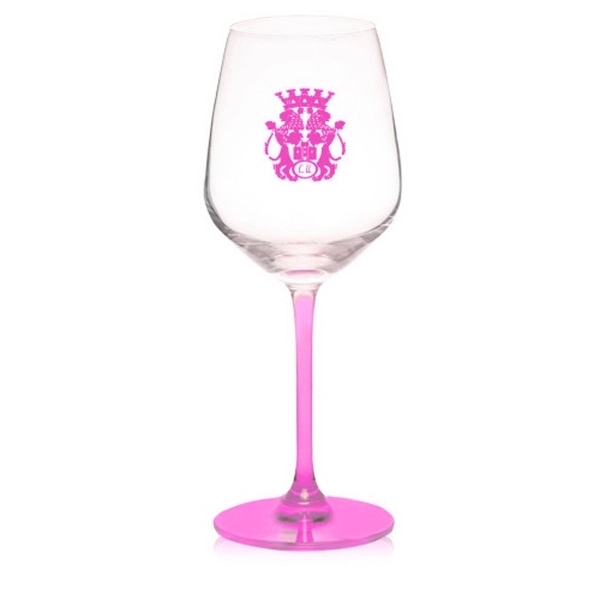 13 oz. Lead Free Crystal Customized Wine Glasses - Image 5