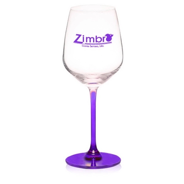 13 oz. Lead Free Crystal Customized Wine Glasses - Image 6