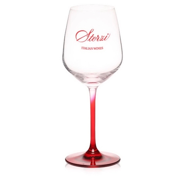 13 oz. Lead Free Crystal Customized Wine Glasses - Image 7