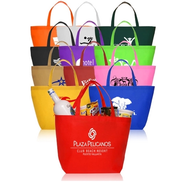 Budget Non-Woven Shopper Tote Bags - Image 1
