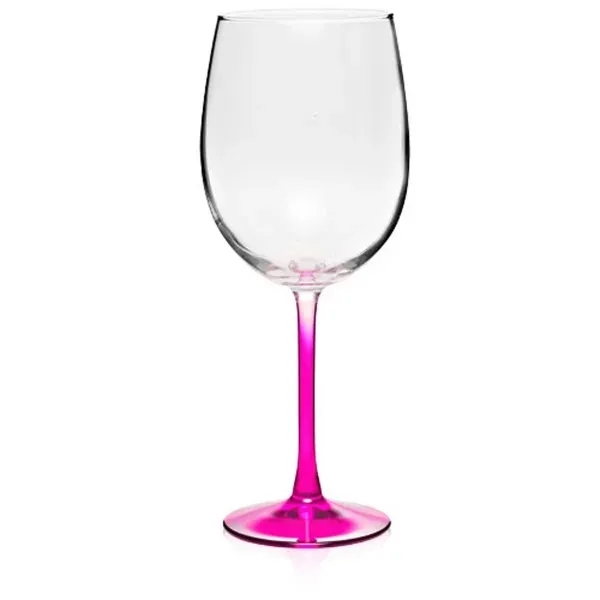 19 oz. ARC Cachet White Custom Etched Wine Glasses - Image 5