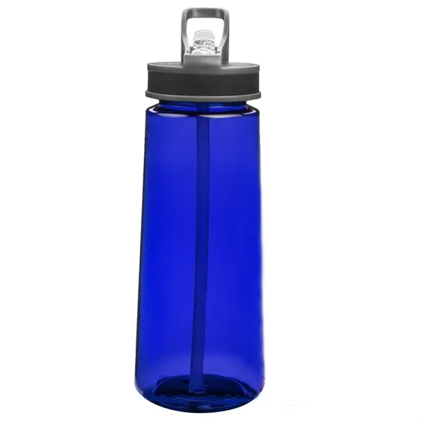22 oz. Sports Water Bottles With Straw - Image 2