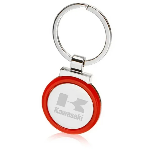 Color Accent Metal Keychains - Image 2
