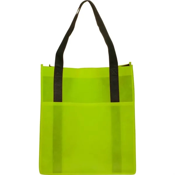 Non-Woven Shoppers Pocket Tote Bags - Image 9