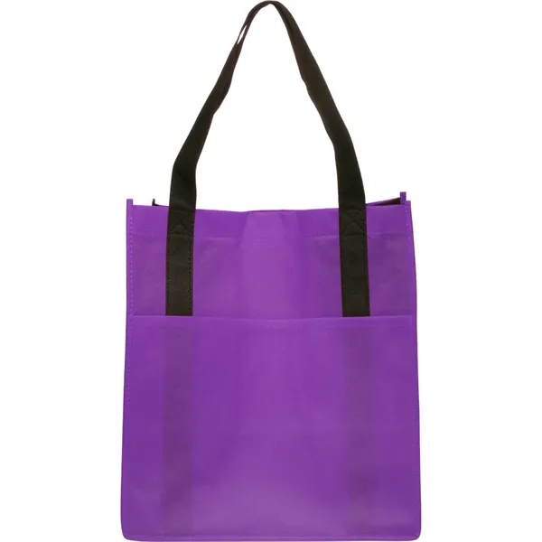 Non-Woven Shoppers Pocket Tote Bags - Image 15