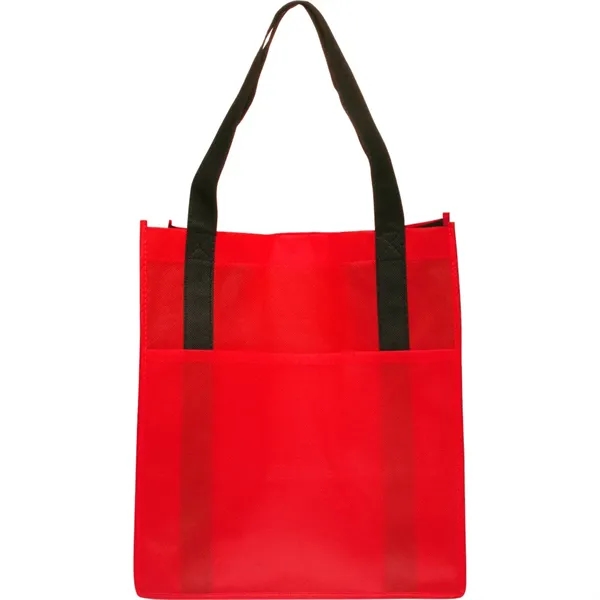 Non-Woven Shoppers Pocket Tote Bags - Image 16