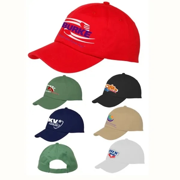 Solid Color Baseball Caps - Image 1