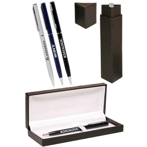 Skinny Metal Ballpoint Pen Gift Set