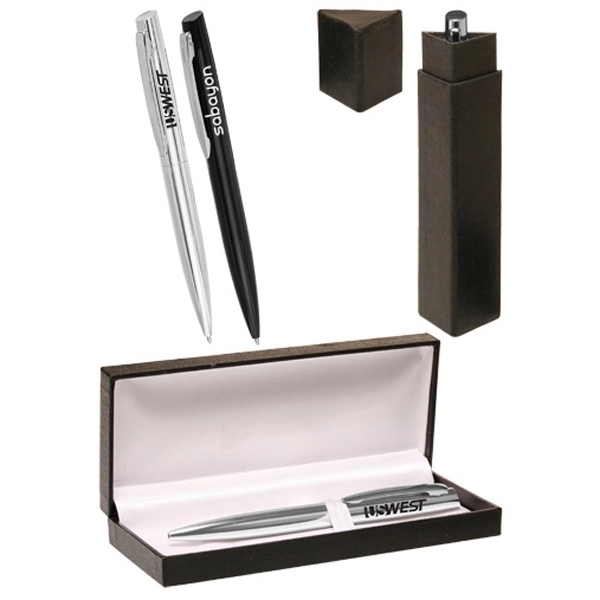 Plymouth Metal Pen Gift Set - Image 1