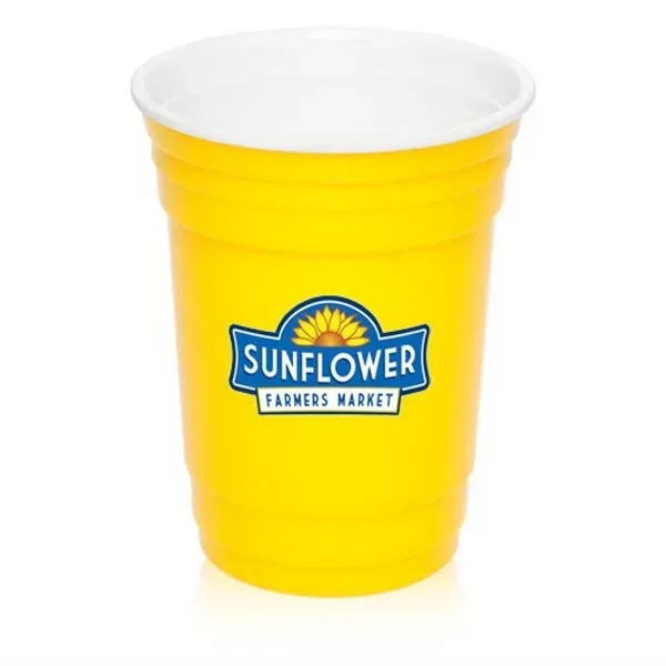 16 oz. Double Wall Plastic Party Cup - Image 1