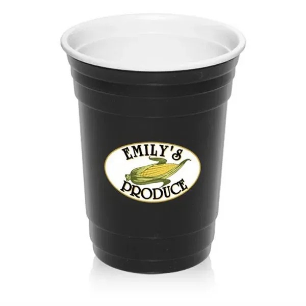 16 oz. Double Wall Plastic Party Cup - Image 6