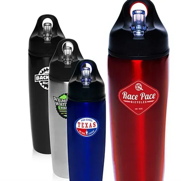 28.5 oz. Stainless Steel Sports Bottles - Image 1