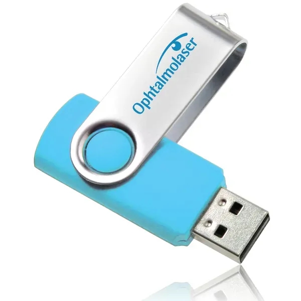 8GB Swivel USB Flash Drives - Image 2