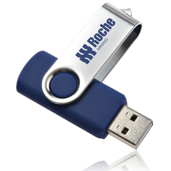 8GB Swivel USB Flash Drives - Image 4