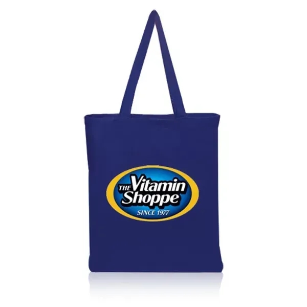 14W x 16H inch Color Cotton Tote Bags - Image 2