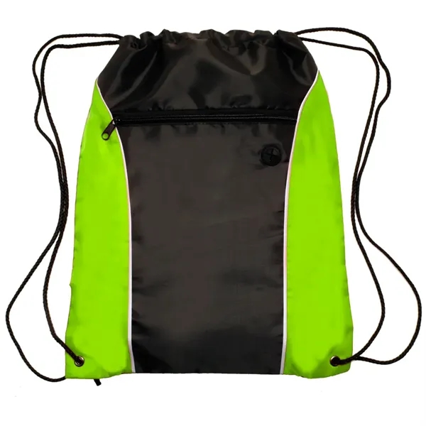 Color side drawstring backpack - Image 11