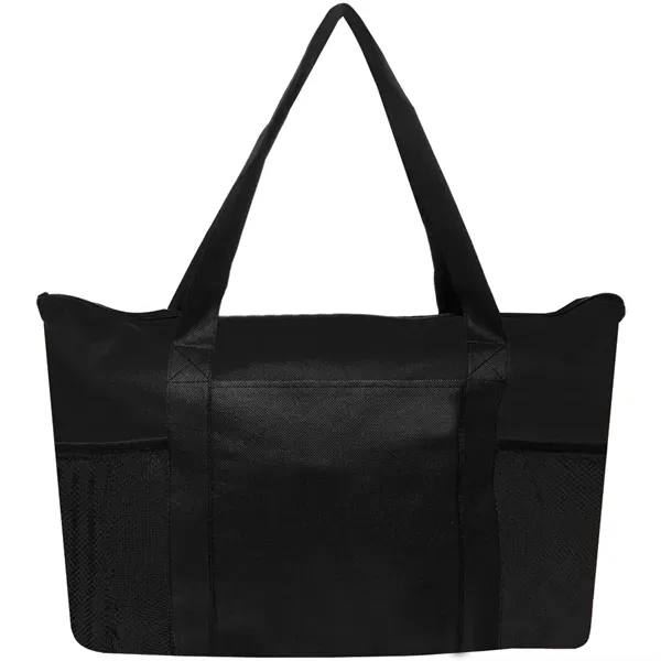 Zippered Non-Woven Tote Bags - Image 3