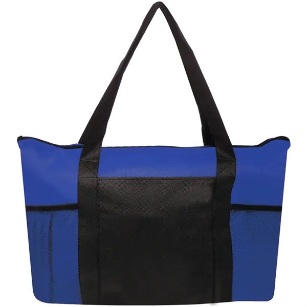 Zippered Non-Woven Tote Bags - Image 4