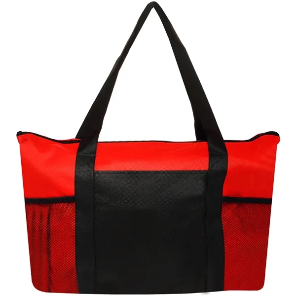 Zippered Non-Woven Tote Bags - Image 5