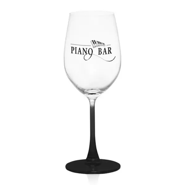 13.25 oz. Lead Free Crystal Wine Glasses - Image 2