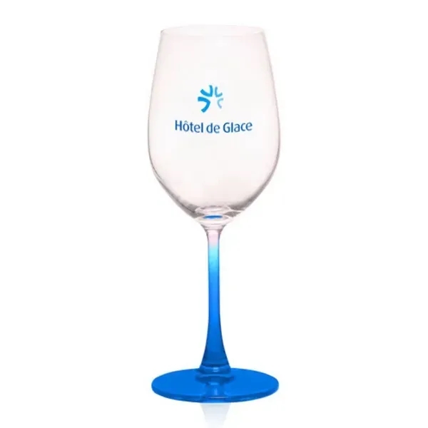 13.25 oz. Lead Free Crystal Wine Glasses - Image 3