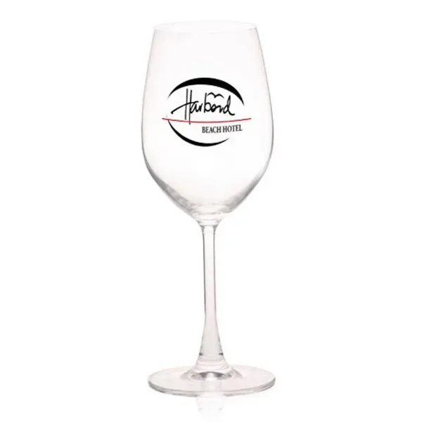 13.25 oz. Lead Free Crystal Wine Glasses - Image 4