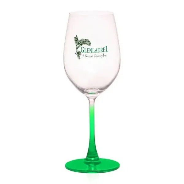 13.25 oz. Lead Free Crystal Wine Glasses - Image 5