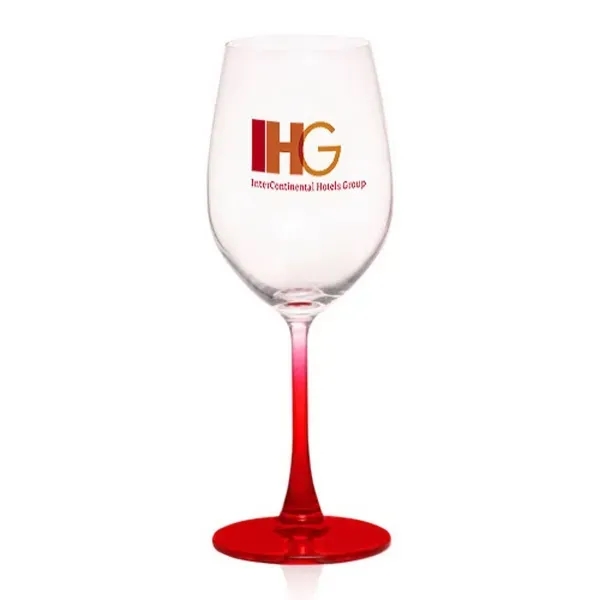 13.25 oz. Lead Free Crystal Wine Glasses - Image 8
