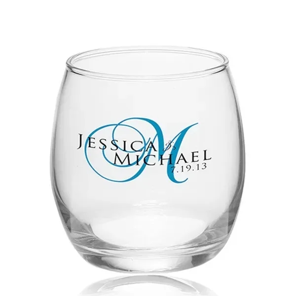 11.5 oz. Mikonos Stemless Wine Glasses - Image 1