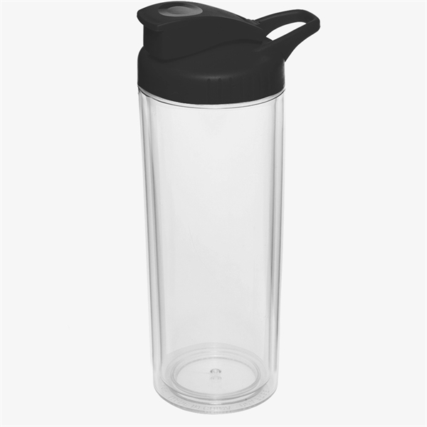 16 oz. Plastic Water Bottles With Snap Lid - Image 3