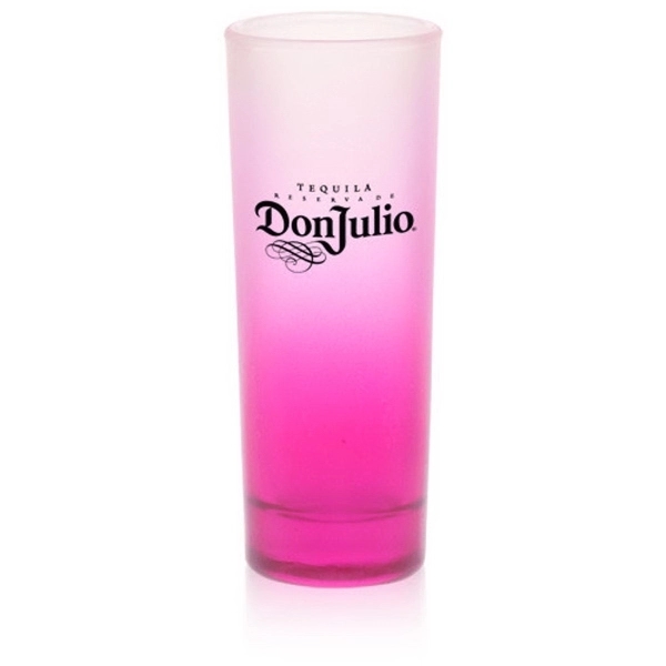 2 oz. Tall Shot Glasses - Colored & Frosted - Image 2